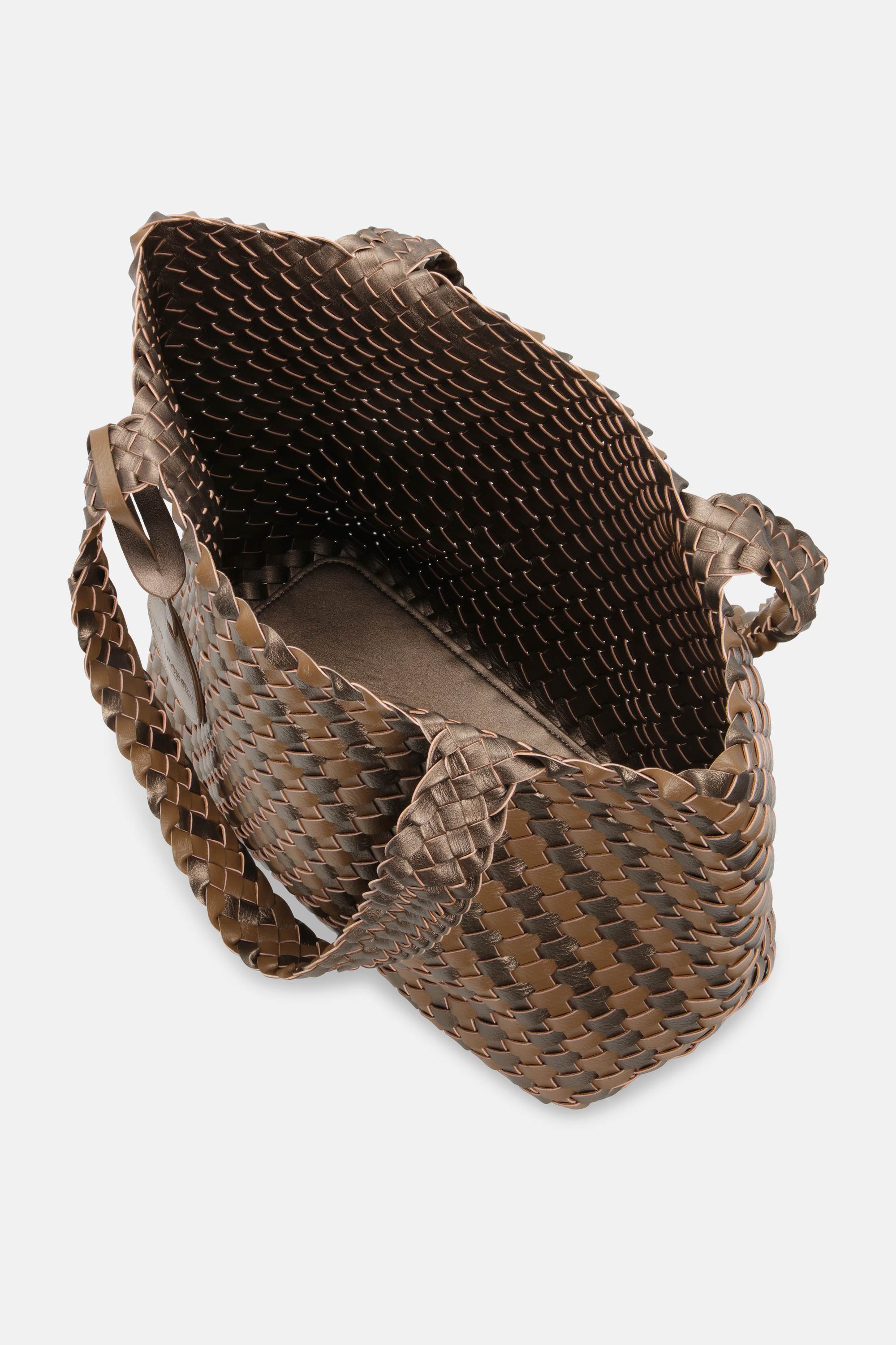 Tote Bag Trenzado - Otter Nougat